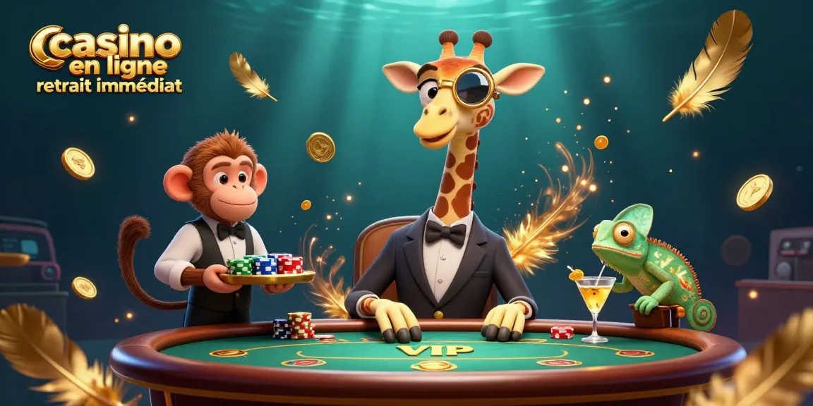 Jouez et gagnez avec des retraits immédiats dans les casinos en ligne!