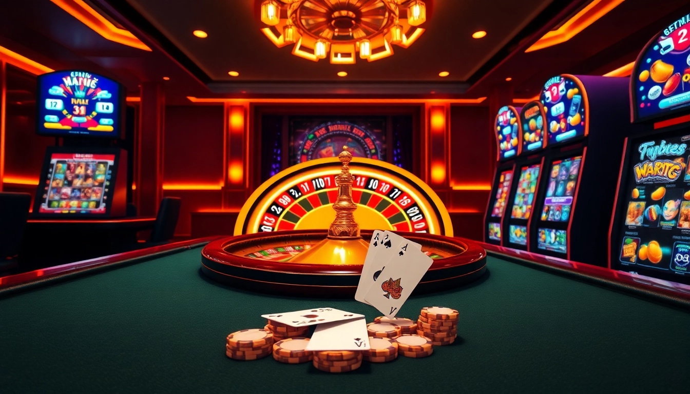 Participez à des jeux passionnants au casino en ligne Français avec des tables de poker luxueuses et des machines à sous vibrantes.