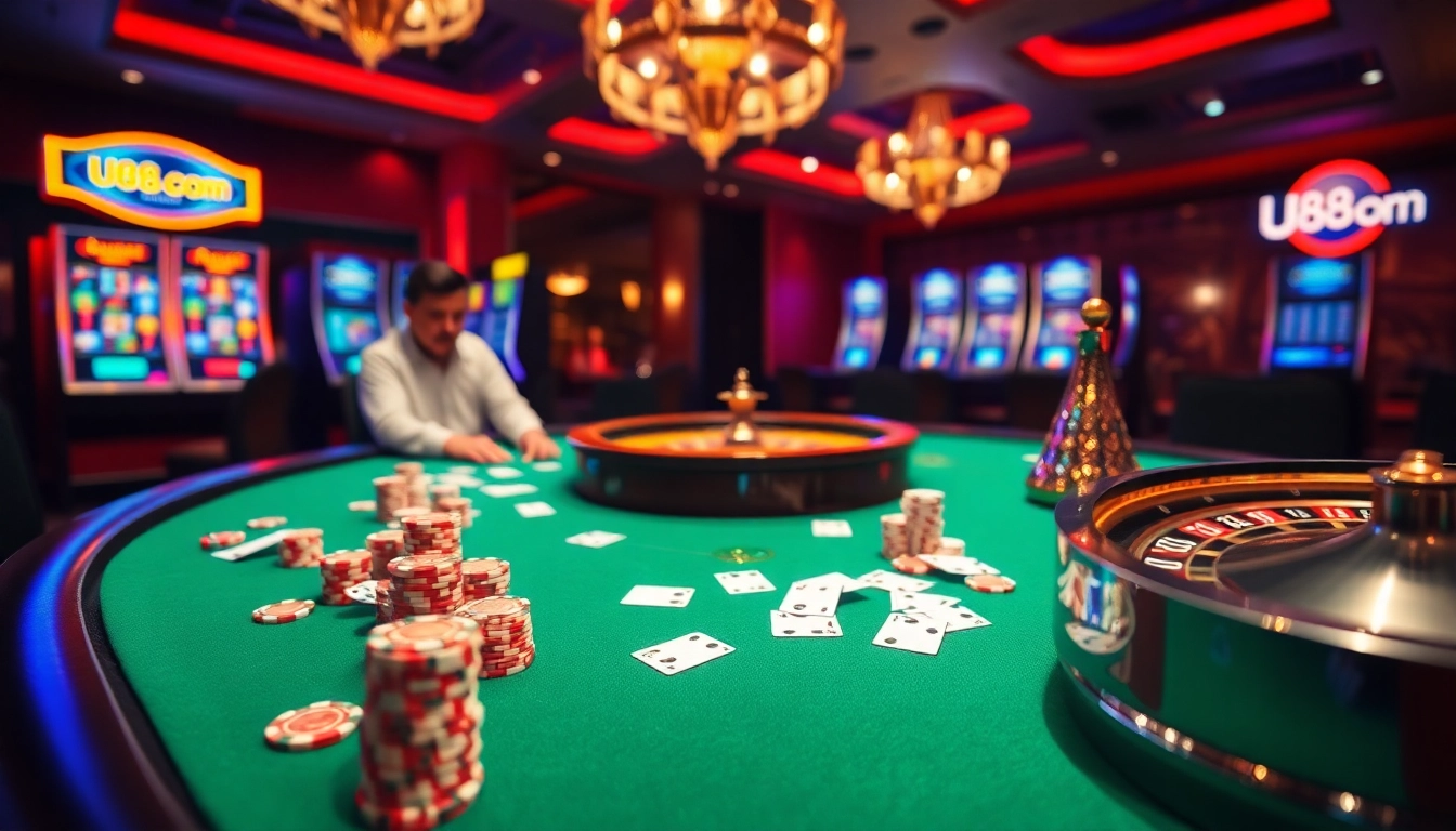 Experience thrilling casino action at U888 com with vibrant poker tables and exciting gameplay.