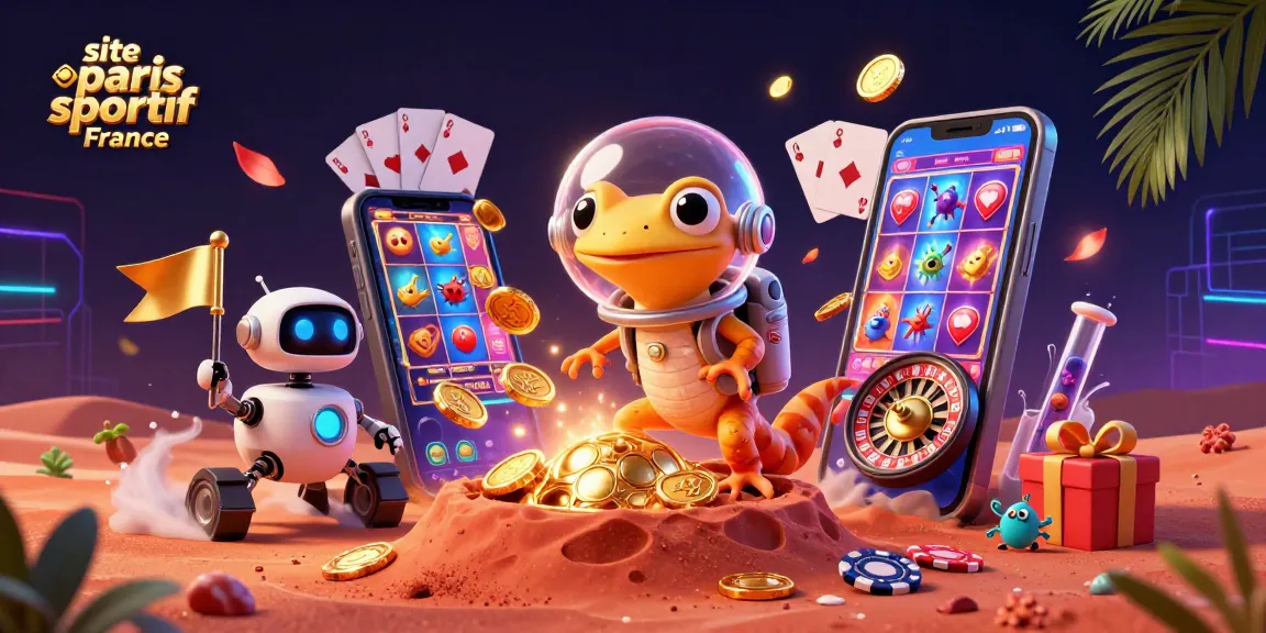 Pariez sur un site paris sportif France avec des jeux d'argent colorés et des gains excitants.