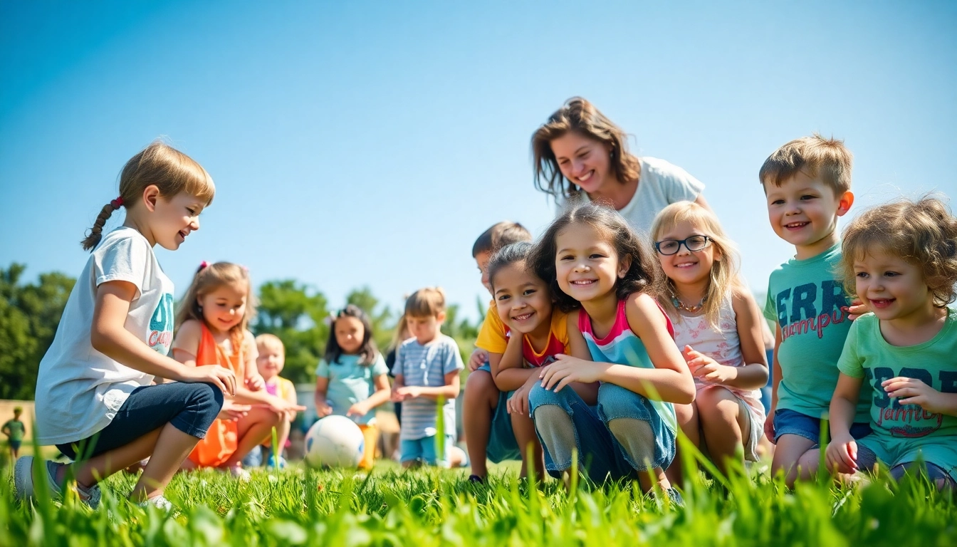Children enjoying various activities at holiday camps, showcasing joy and community.