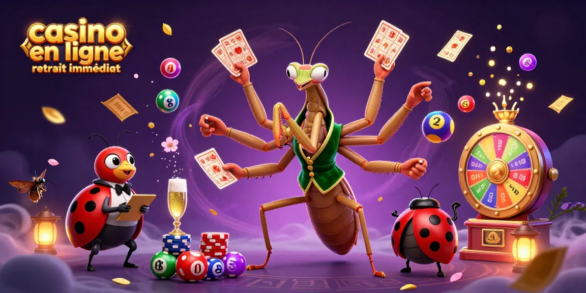 Profitez des gains avec le casino en ligne retrait immédiat, illustré par un caméléon joueur dynamique.