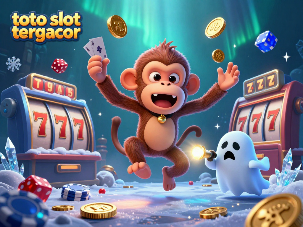 Experience the excitement of toto slot tergacor in a vibrant haunted casino scene.