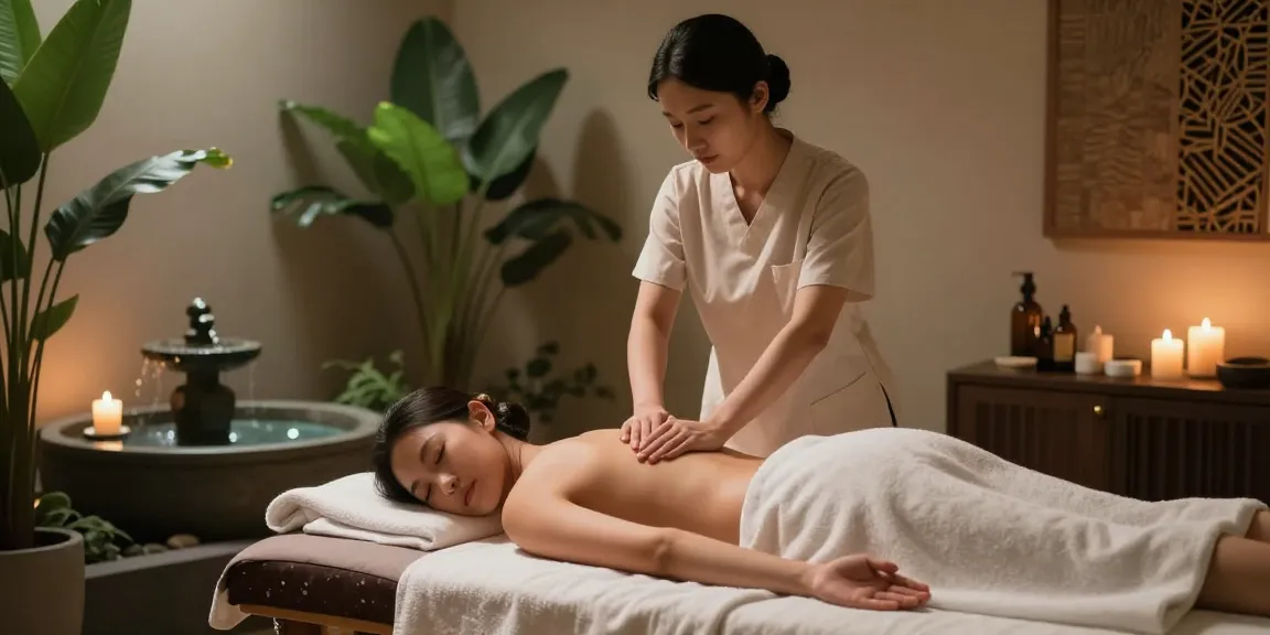 Relaxing Swedish massage session in a serene spa environment for ultimate tranquility.