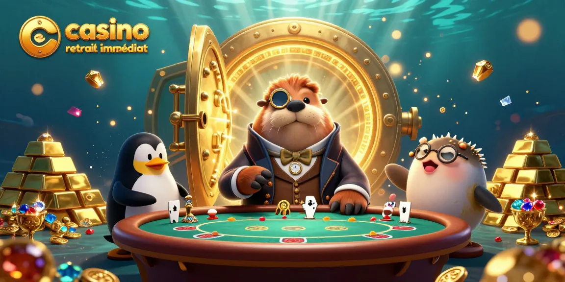 Gagnez rapidement avec le casino en ligne retrait immédiat en jouant à la poker sous-marin.