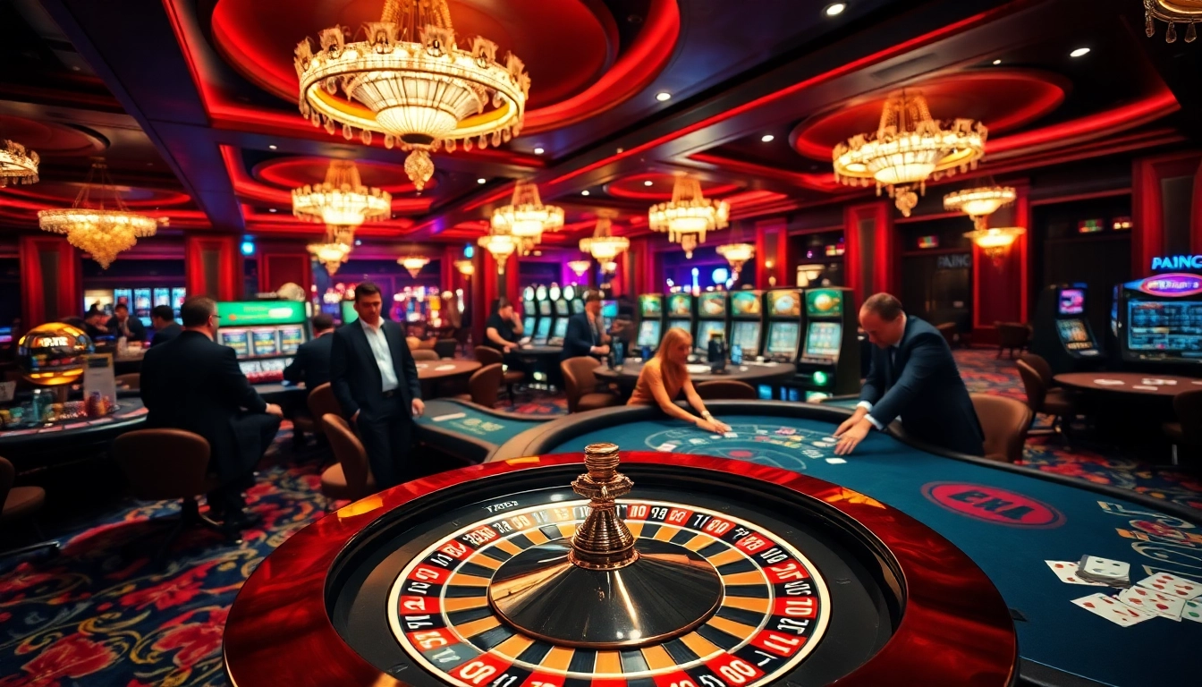 Vivez l'excitation des enjeux élevés aux meilleurs casino en ligne avec des tables de jeux captivantes et des machines à sous dynamiques.