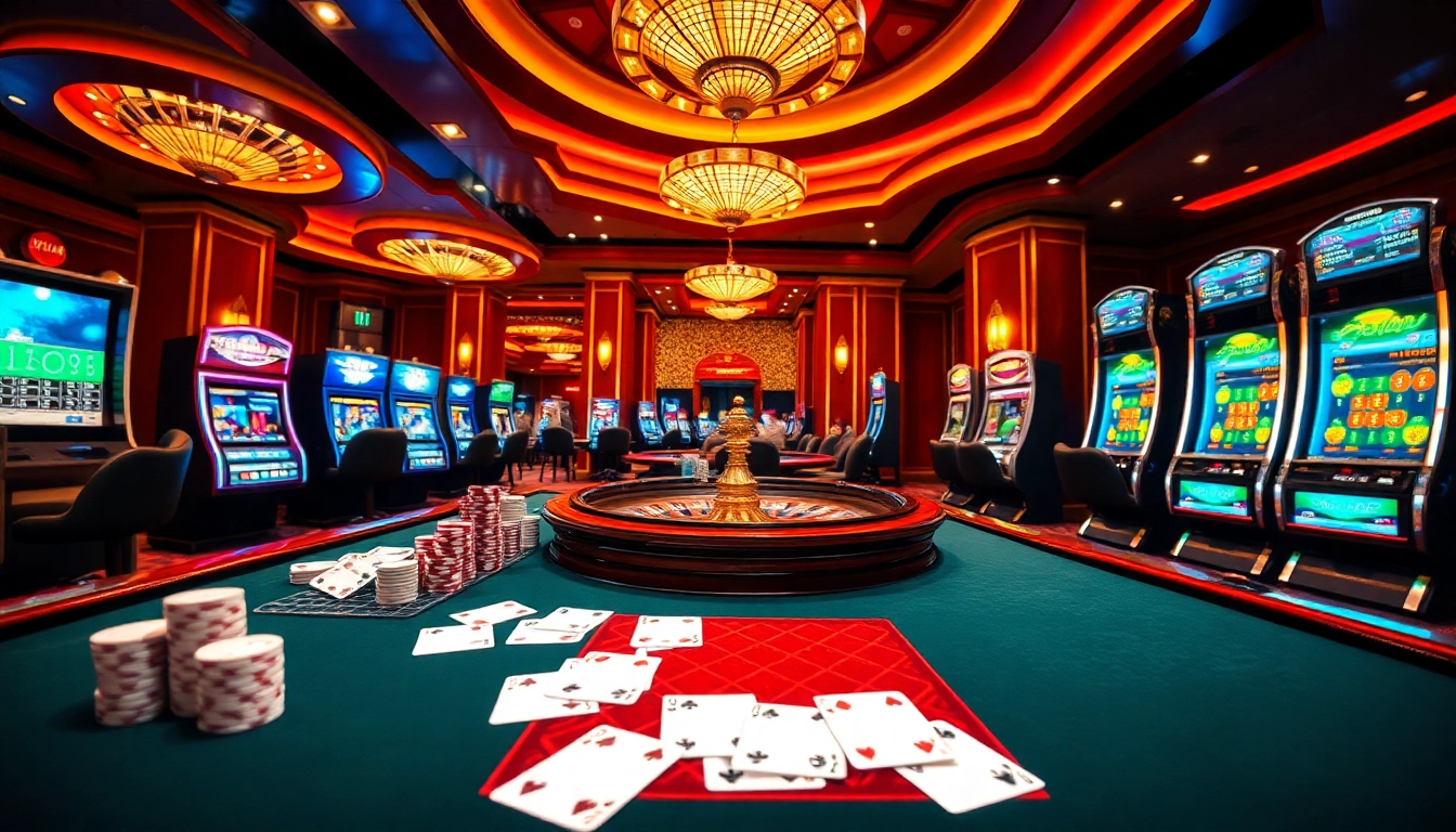 Vivez l’excitation des meilleurs casino en ligne avec des tables vibrantes, des roues de roulette et des machines à sous.