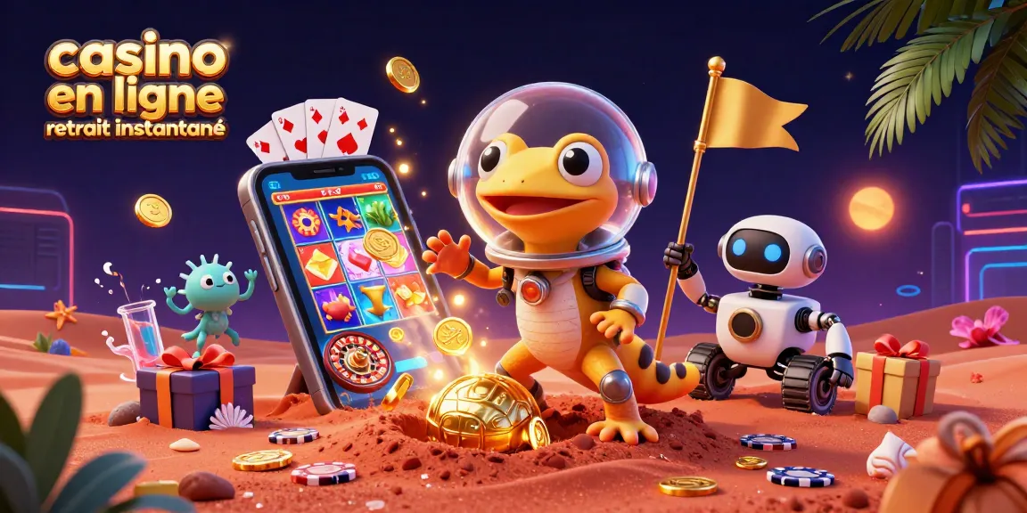Découvrez le casino en ligne retrait instantané avec des jeux captivants et de l'excitation cosmique.