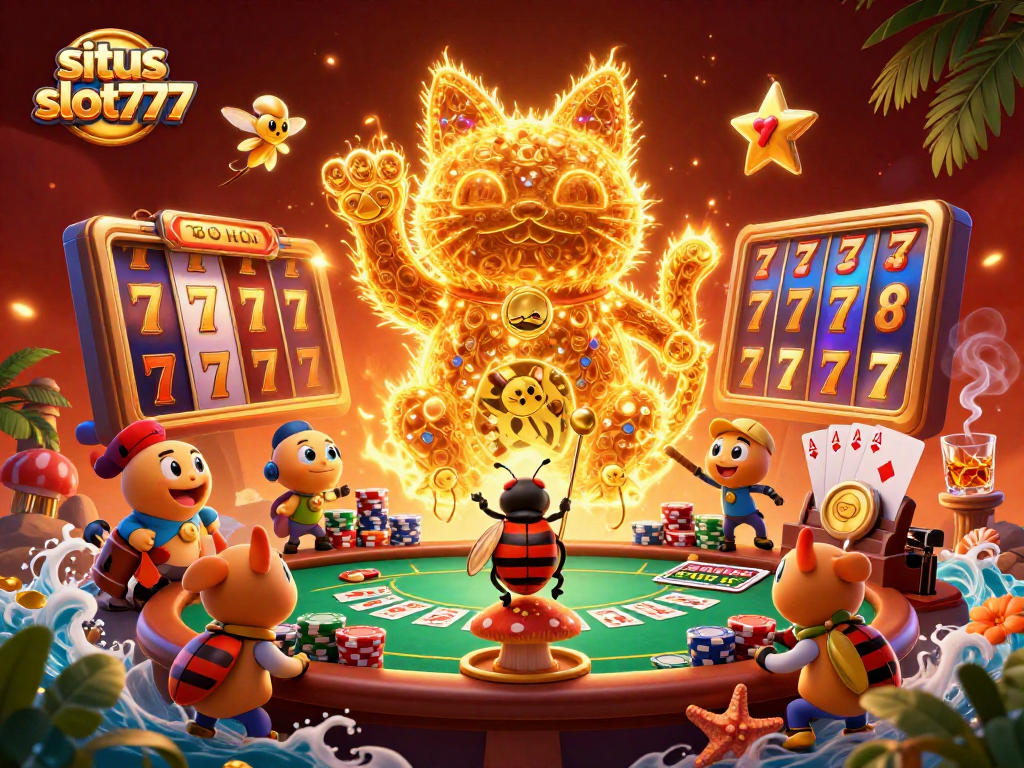 Experience thrilling jackpot possibilities with situs slot777's interactive gaming elements.