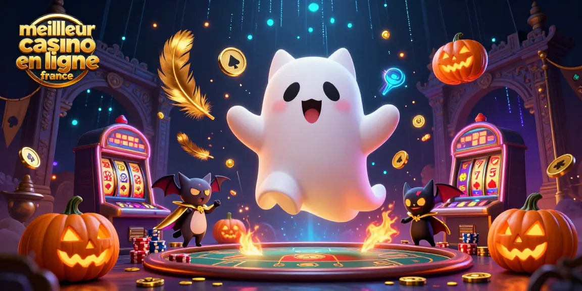 Jouez dans le meilleur casino en ligne France avec des fantômes et des machines à sous animées.