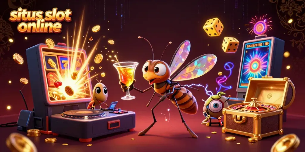 Permainan situs slot online yang interaktif dan seru dengan jackpot besar dan karakter menarik.