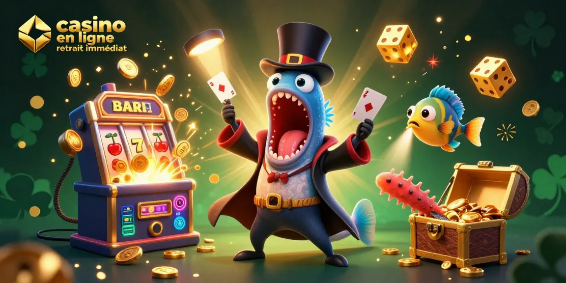 Profitez des retraits immédiats avec casino en ligne retrait immédiat tout en jouant et gagnant avec des machines à sous.