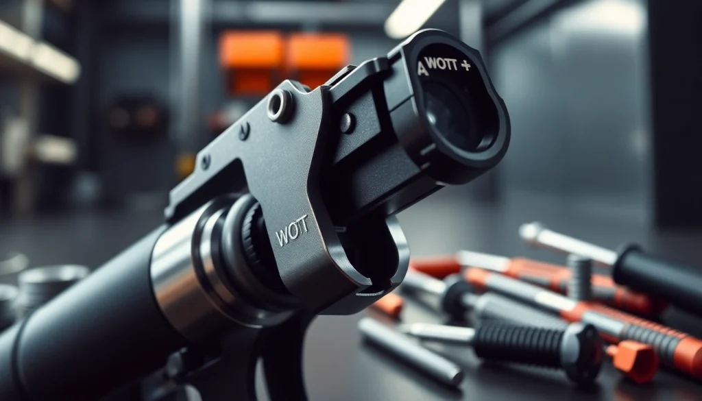 Showcase the WOT trigger 3 position with detailed mechanics in a professional setting.