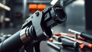 Showcase the WOT trigger 3 position with detailed mechanics in a professional setting.