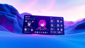 Engaging chat interface for nsfw character ai with customizable avatars.