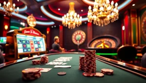 Experience high-stakes excitement at vt88 with vibrant casino visuals.